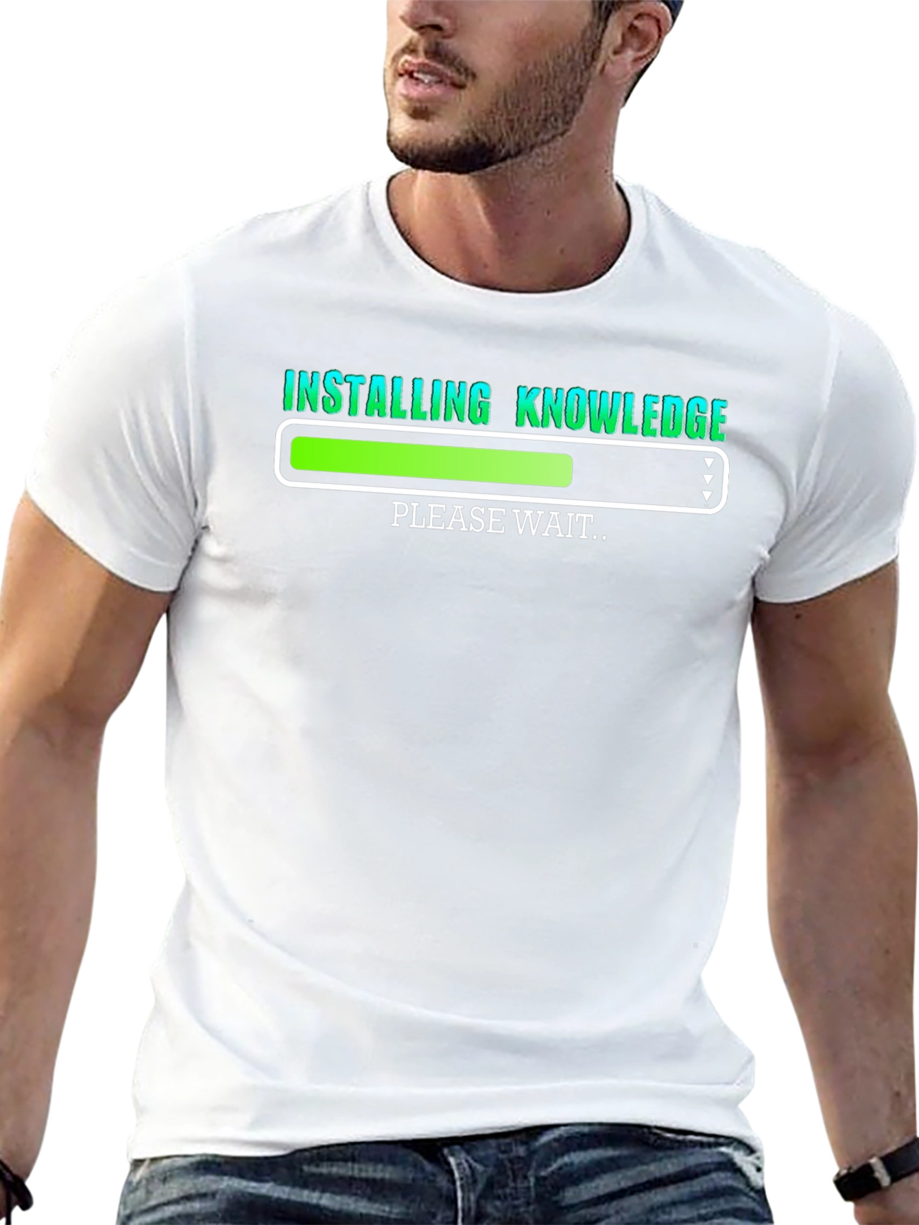 Installing Knowledge Graphic T-Shirt