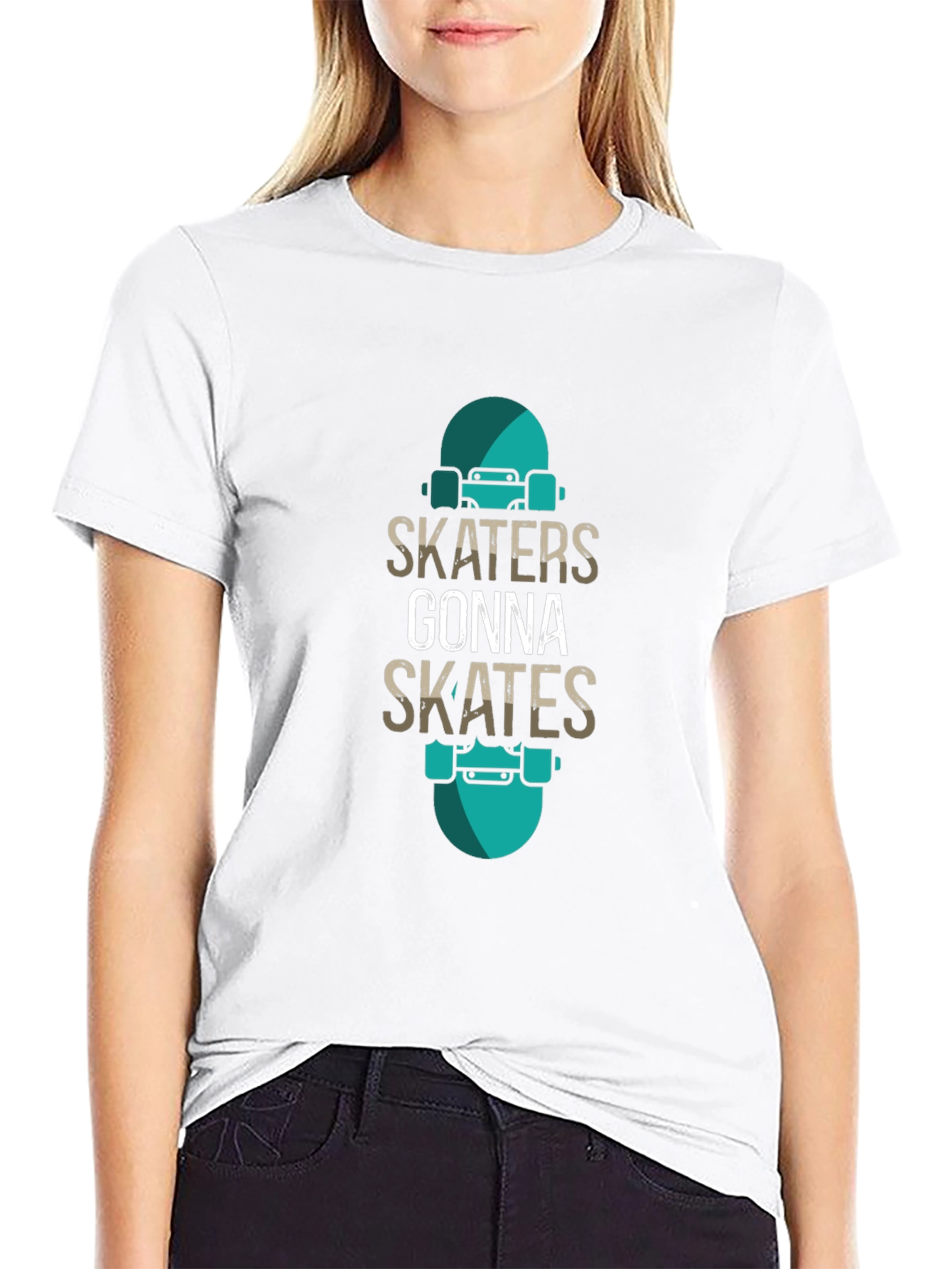 Skaters Gonna Skate Graphic Tee