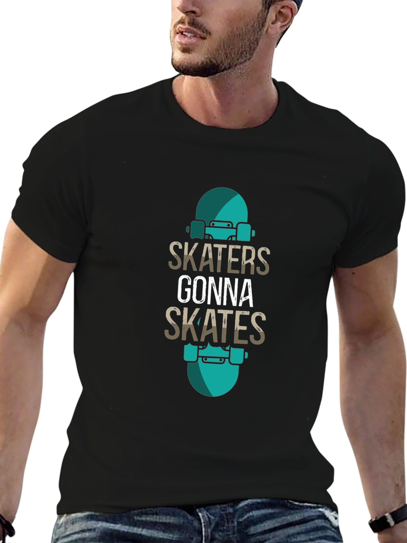 Skaters Gonna Skate Graphic Tee