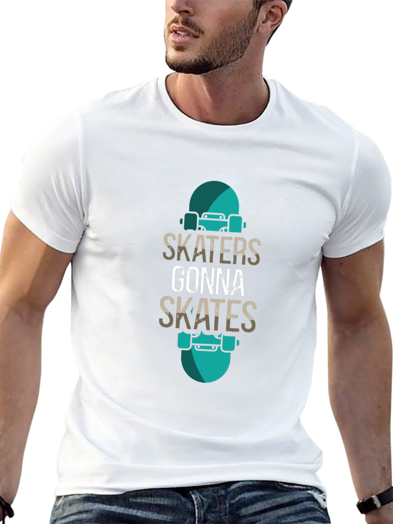 Skaters Gonna Skate Graphic Tee