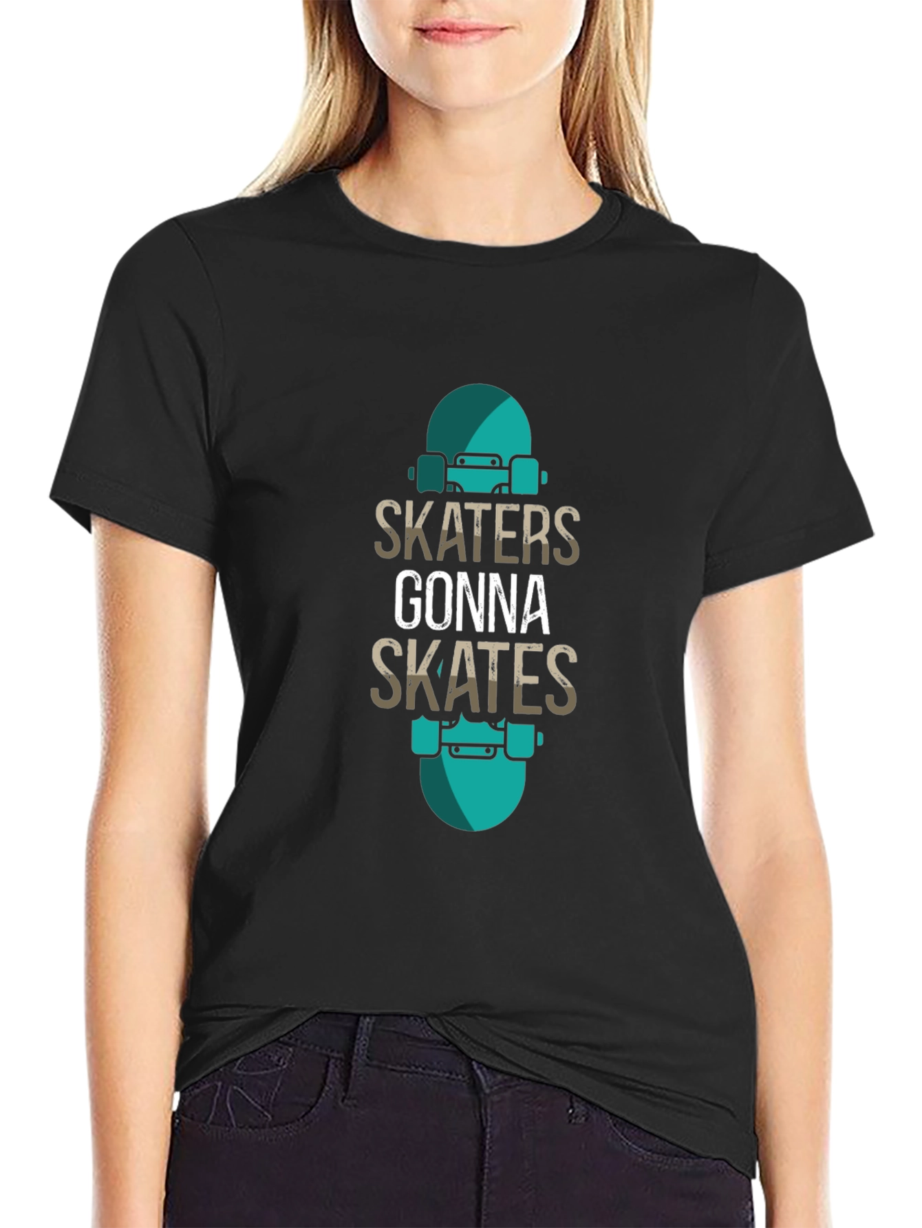 Skaters Gonna Skate Graphic Tee