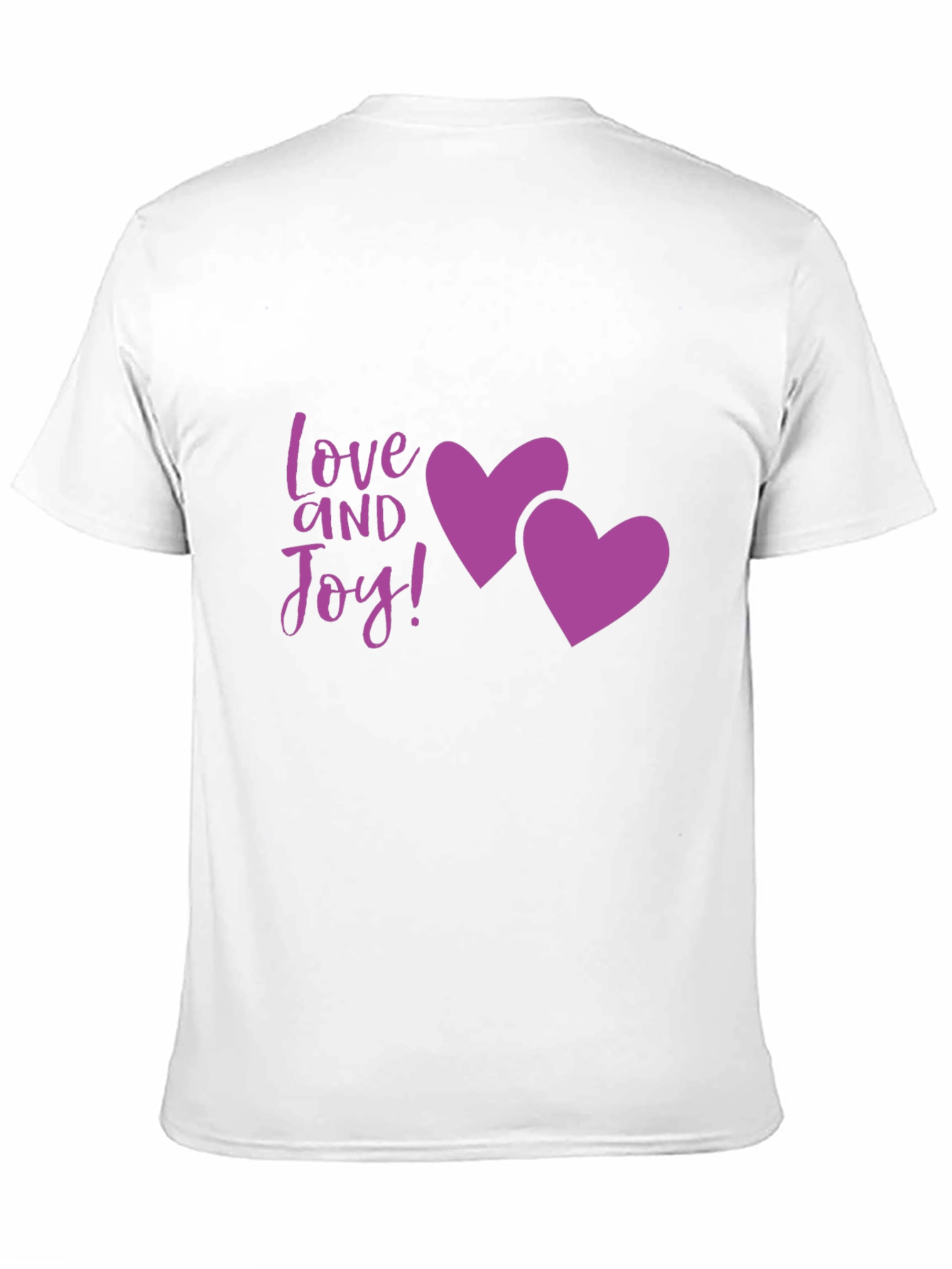 Love and Joy Graphic Tee - Black