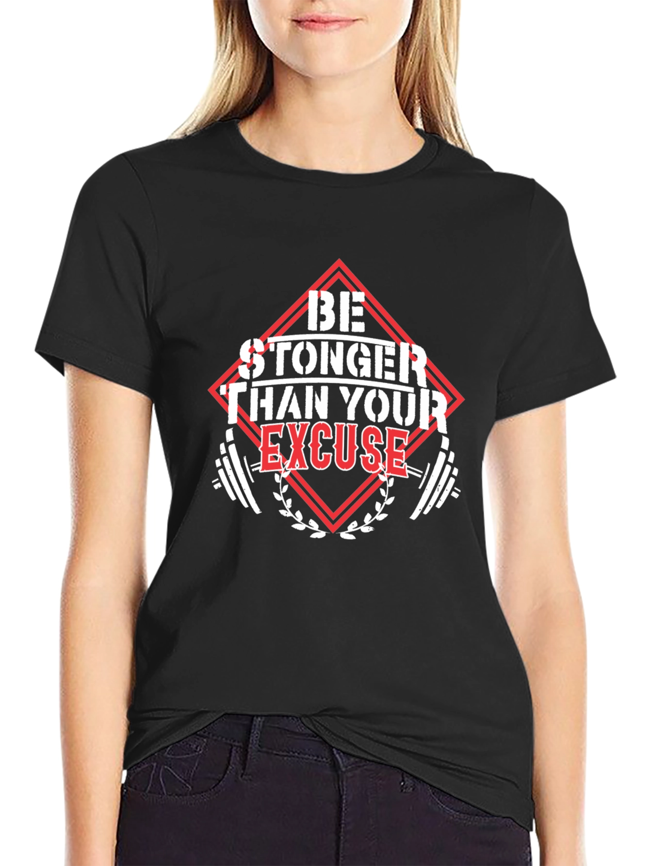 Be Stronger T-Shirt - Motivational Fitness Tee