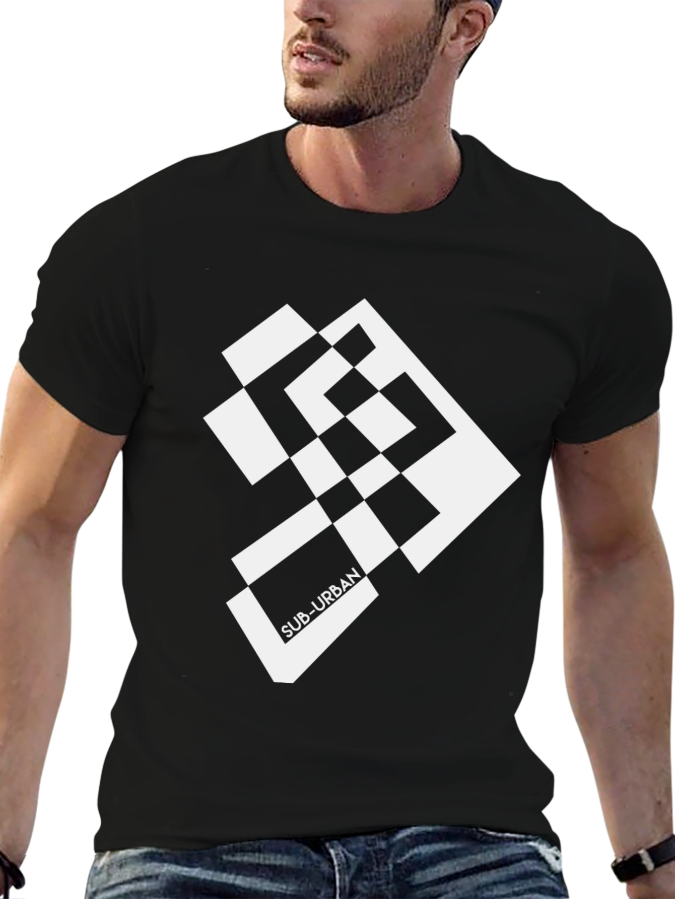 Sub-Urban Graphic Tee - Black