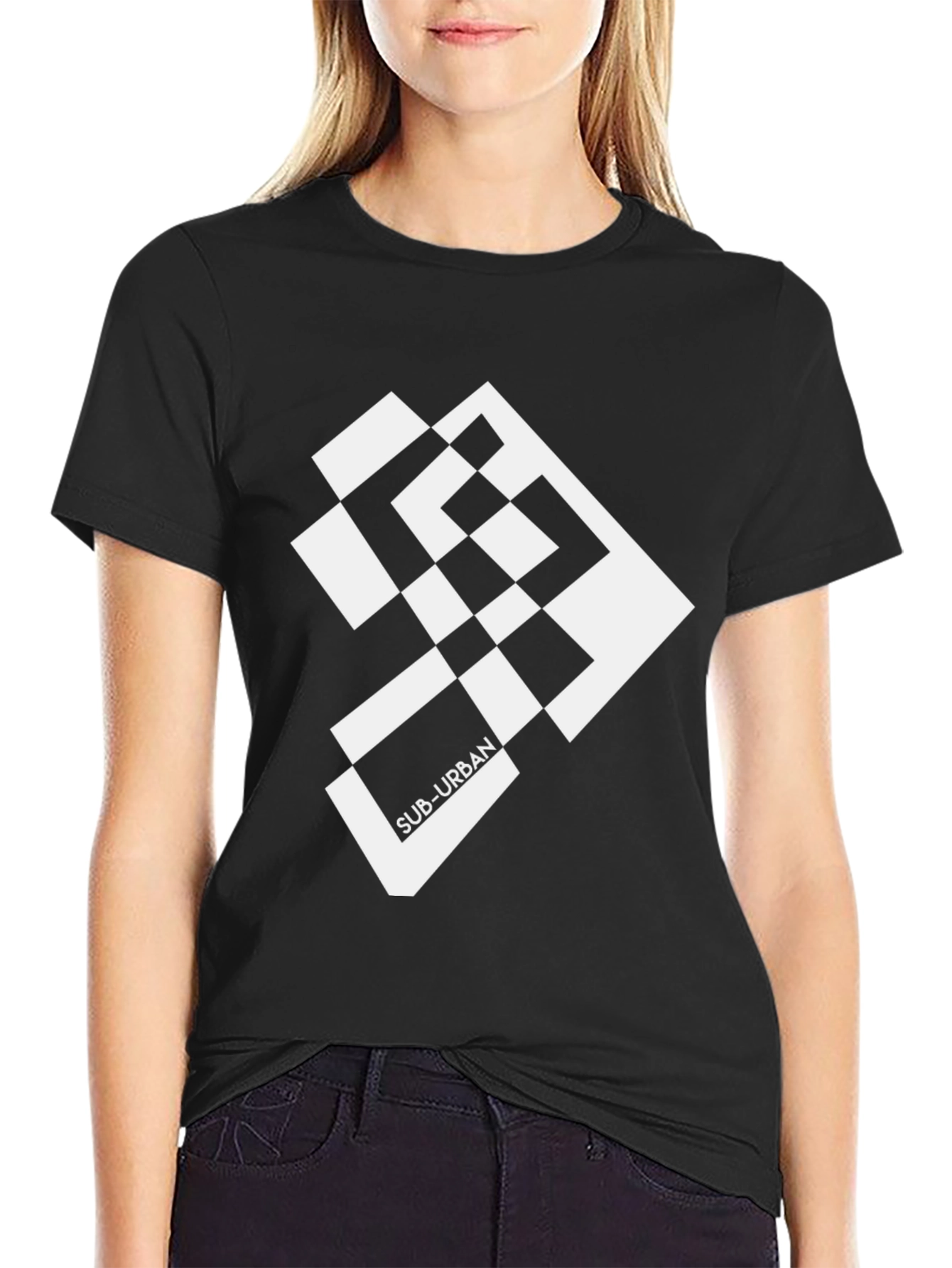 Sub-Urban Graphic Tee - Black