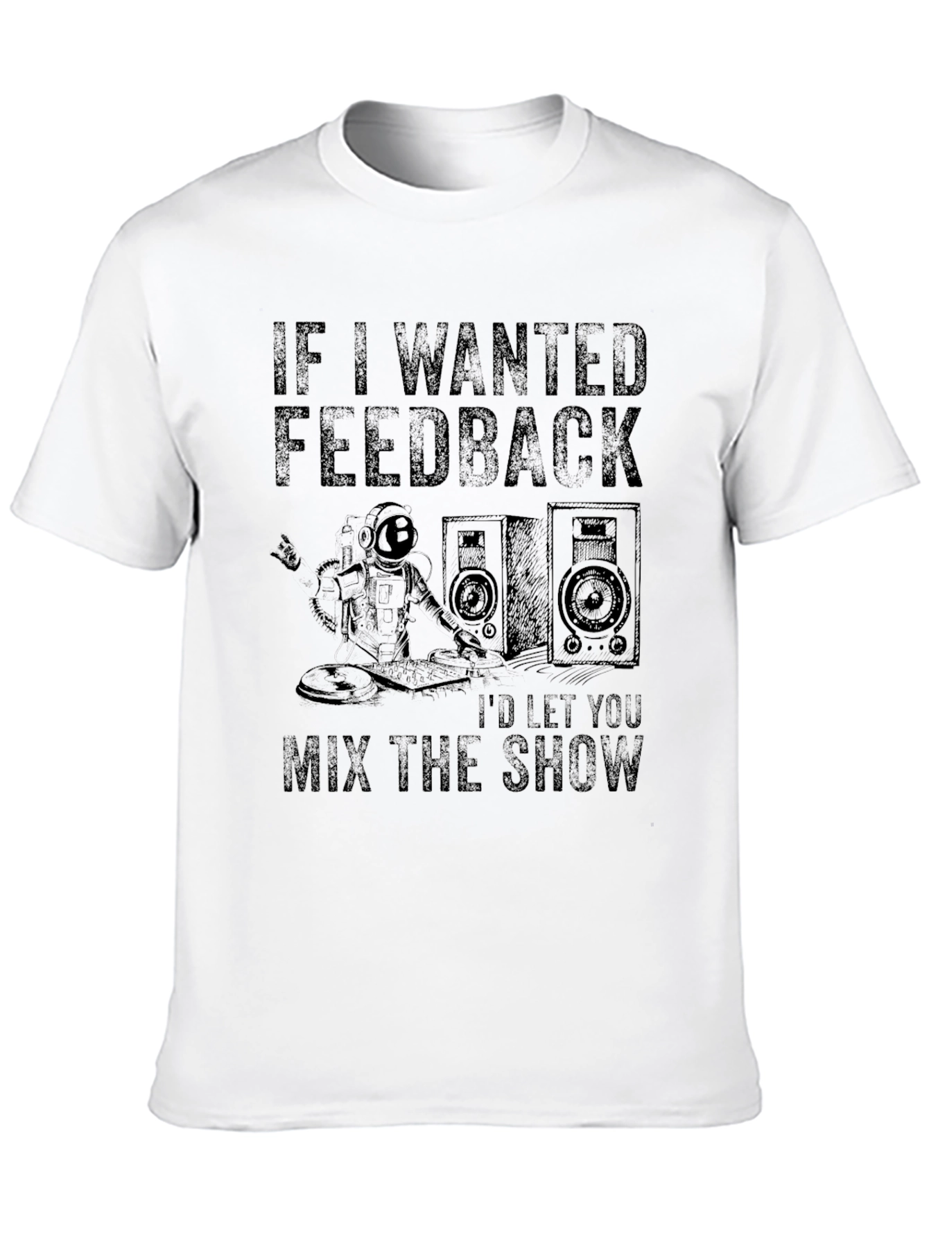 DJ Astronaut Graphic T-Shirt - Mix the Show