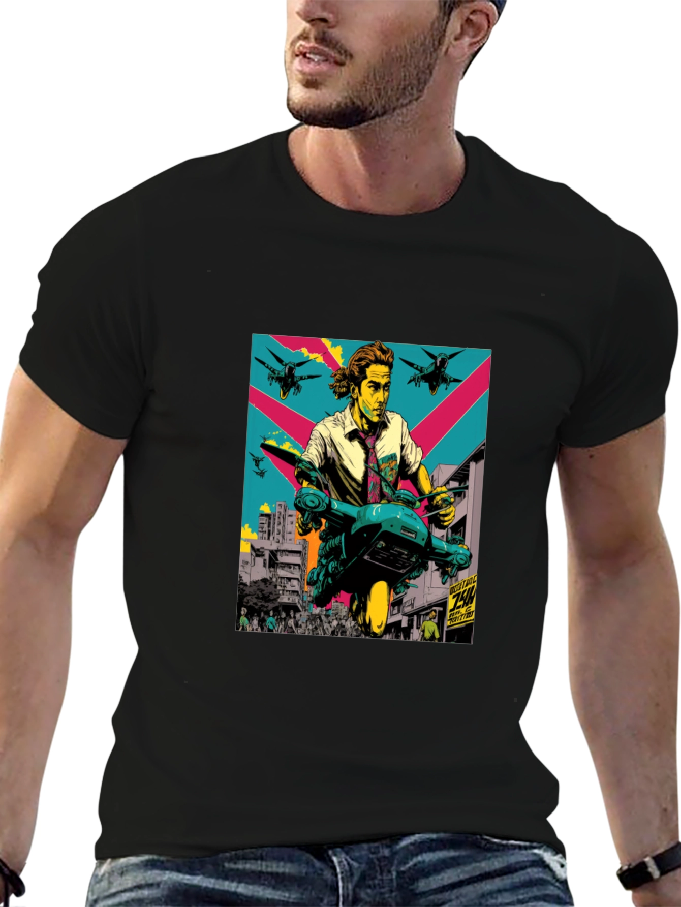 Retro Sci-Fi Graphic Tee