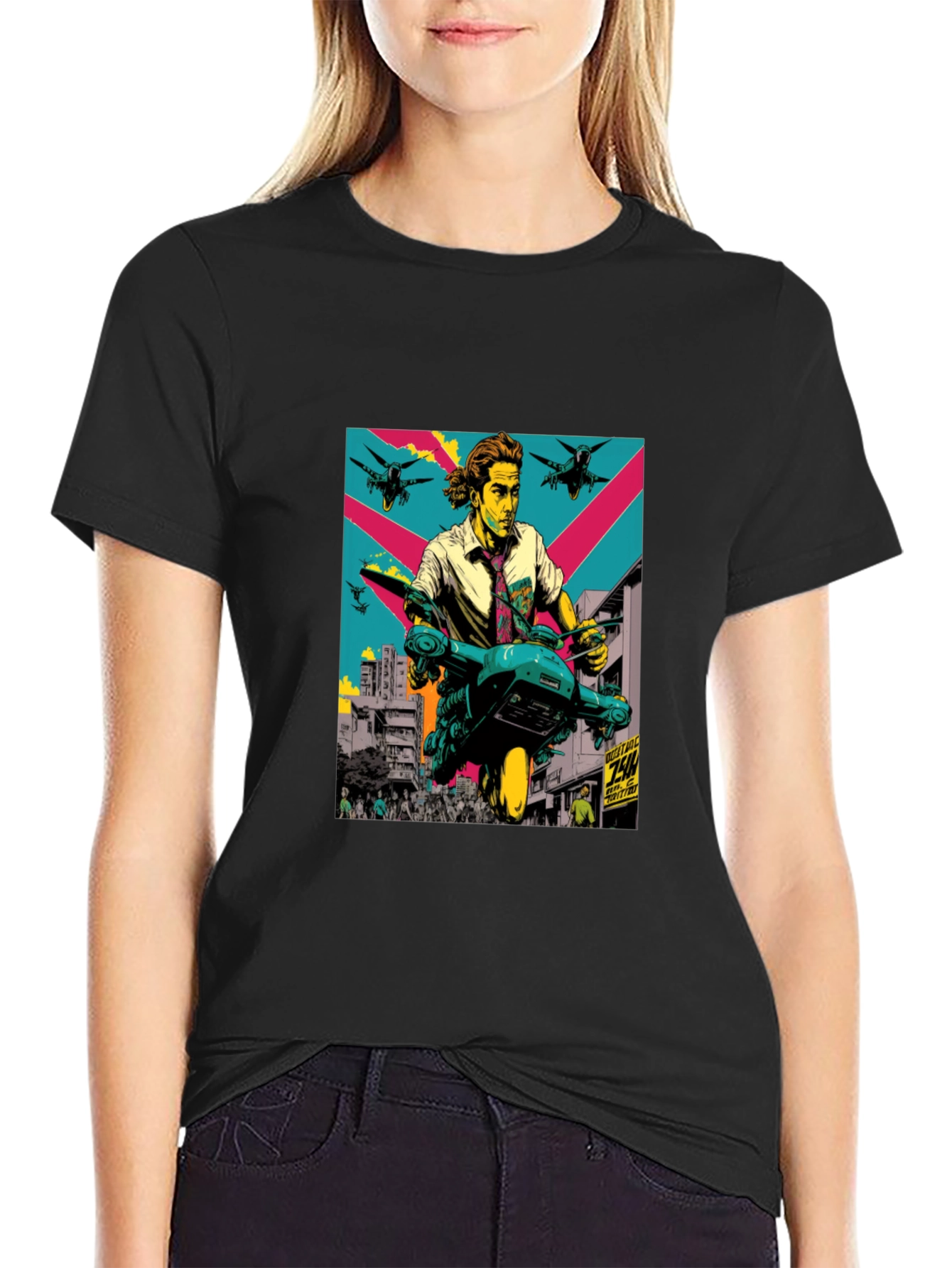 Retro Sci-Fi Graphic Tee