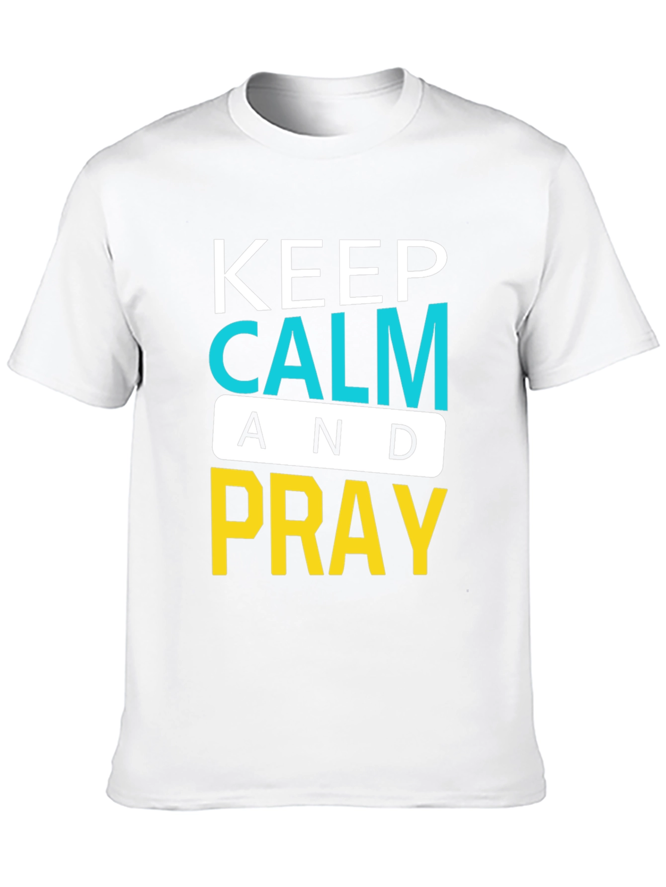 Keep Calm and Pray Graphic T-Shirt