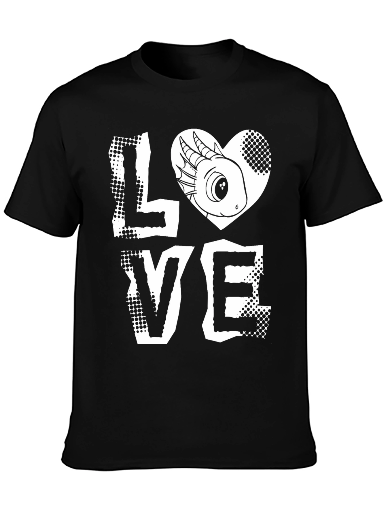 Love Axolotl Tee - Cute Amphibian Heart T-Shirt