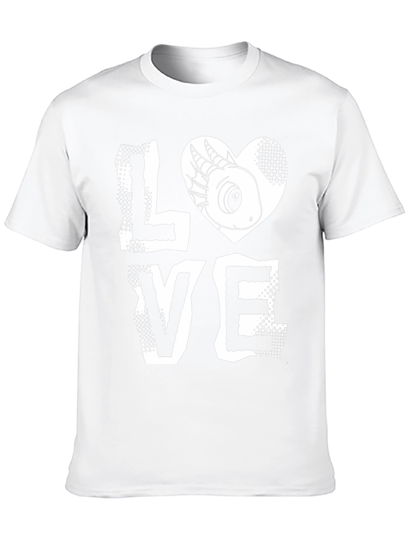 Love Axolotl Tee - Cute Amphibian Heart T-Shirt