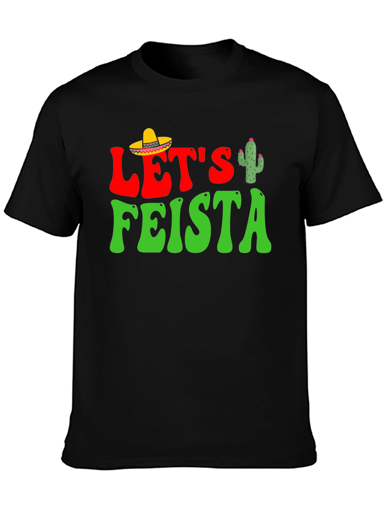 Lets Feista Graphic T-Shirt