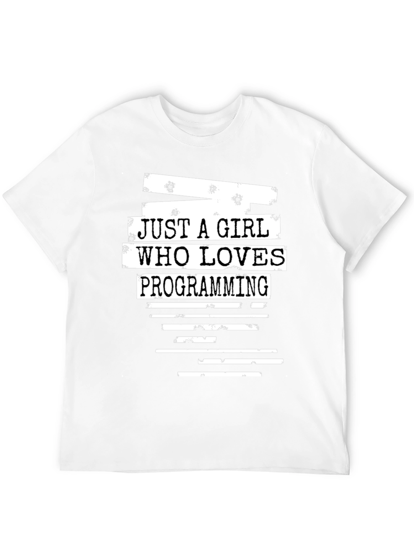 Just A Girl Who Loves Programming Graphic T-Shirt