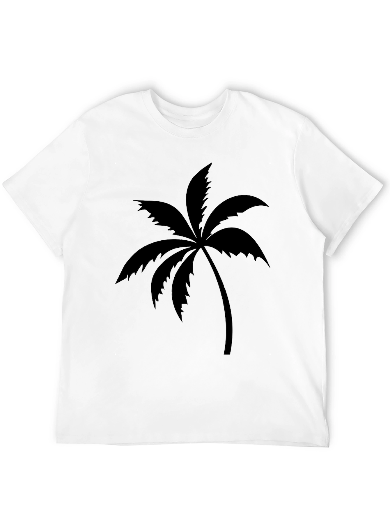 Palm Tree Graphic Tee - Casual Comfort