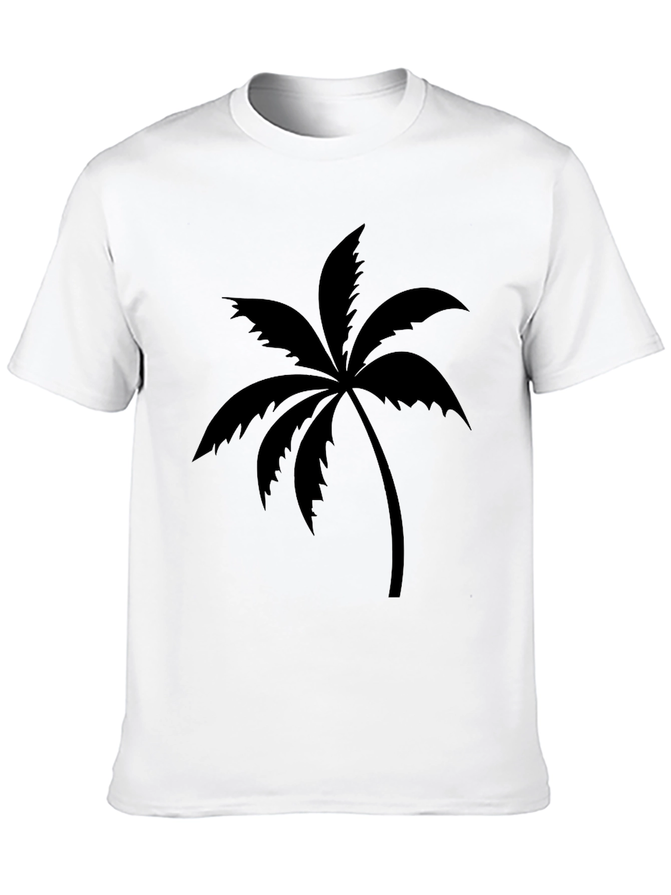 Palm Tree Graphic Tee - Casual Comfort
