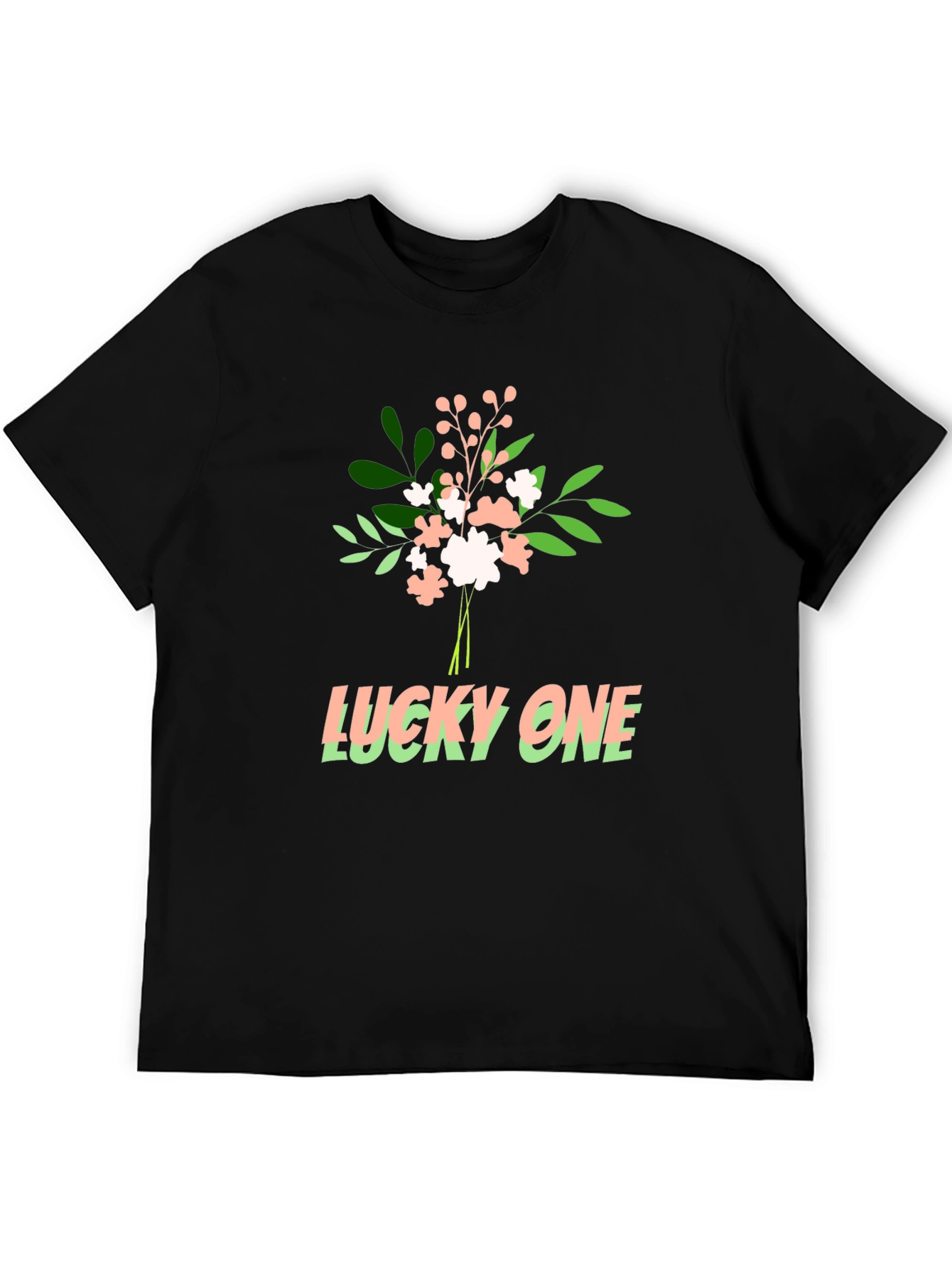 Lucky One Graphic Tee - Soft Cotton Blend