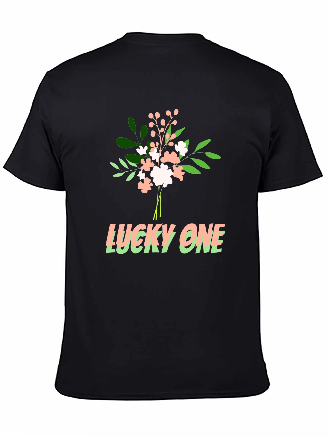 Lucky One Graphic Tee - Soft Cotton Blend