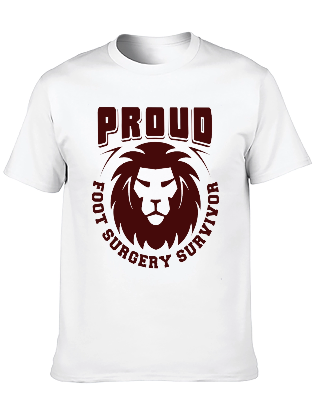 Proud Foot Surgery Survivor Graphic T-Shirt