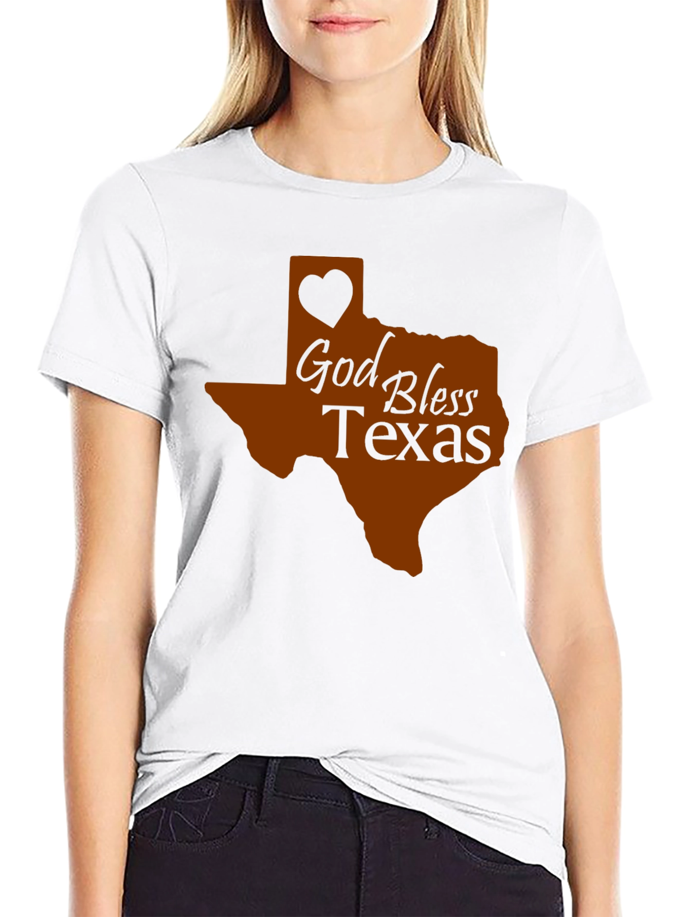 God Bless Texas Graphic Tee