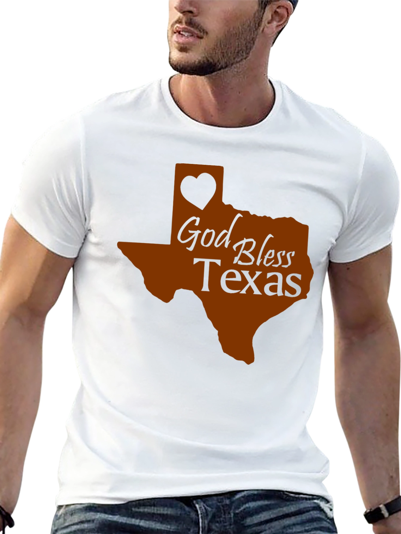 God Bless Texas Graphic Tee