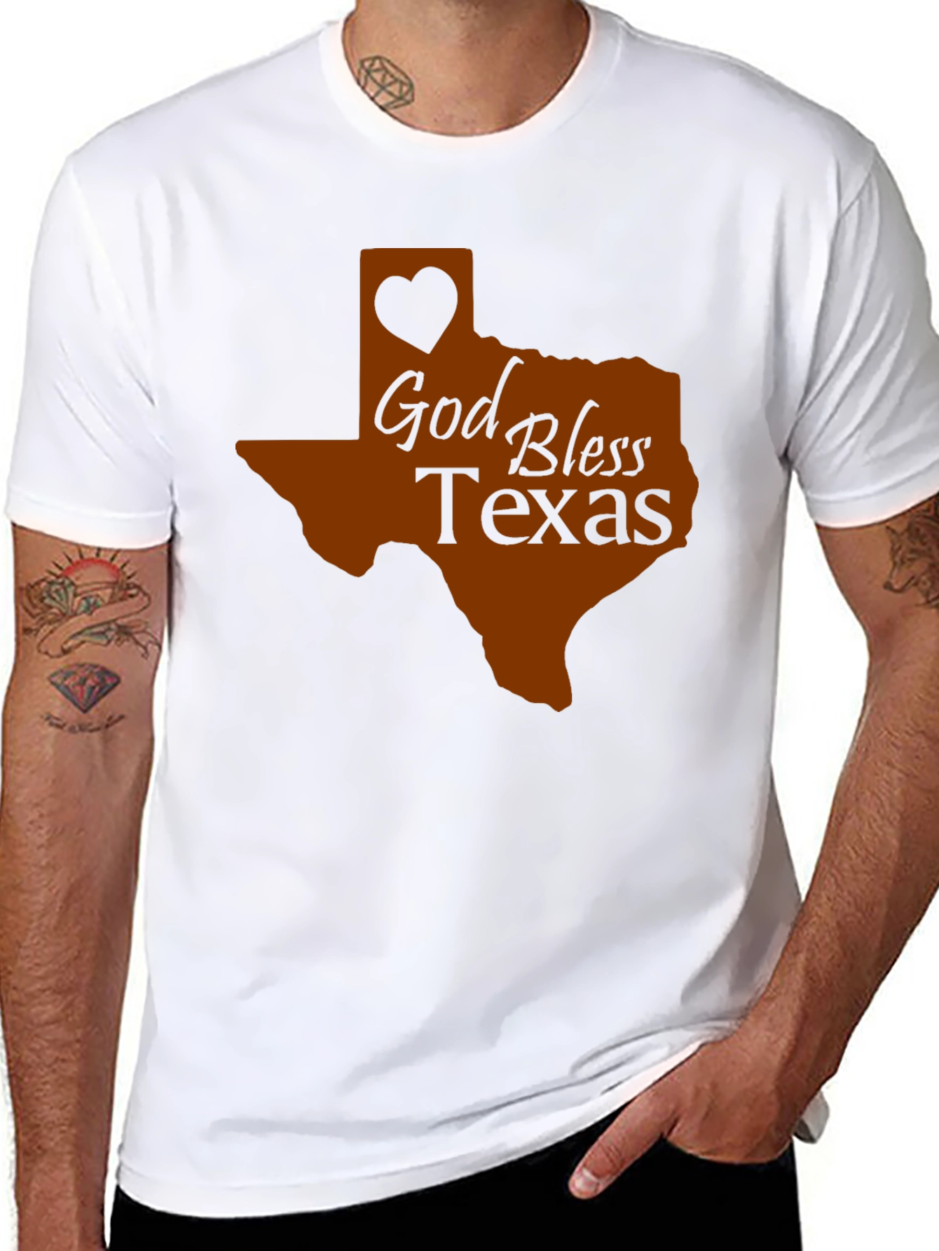 God Bless Texas Graphic Tee