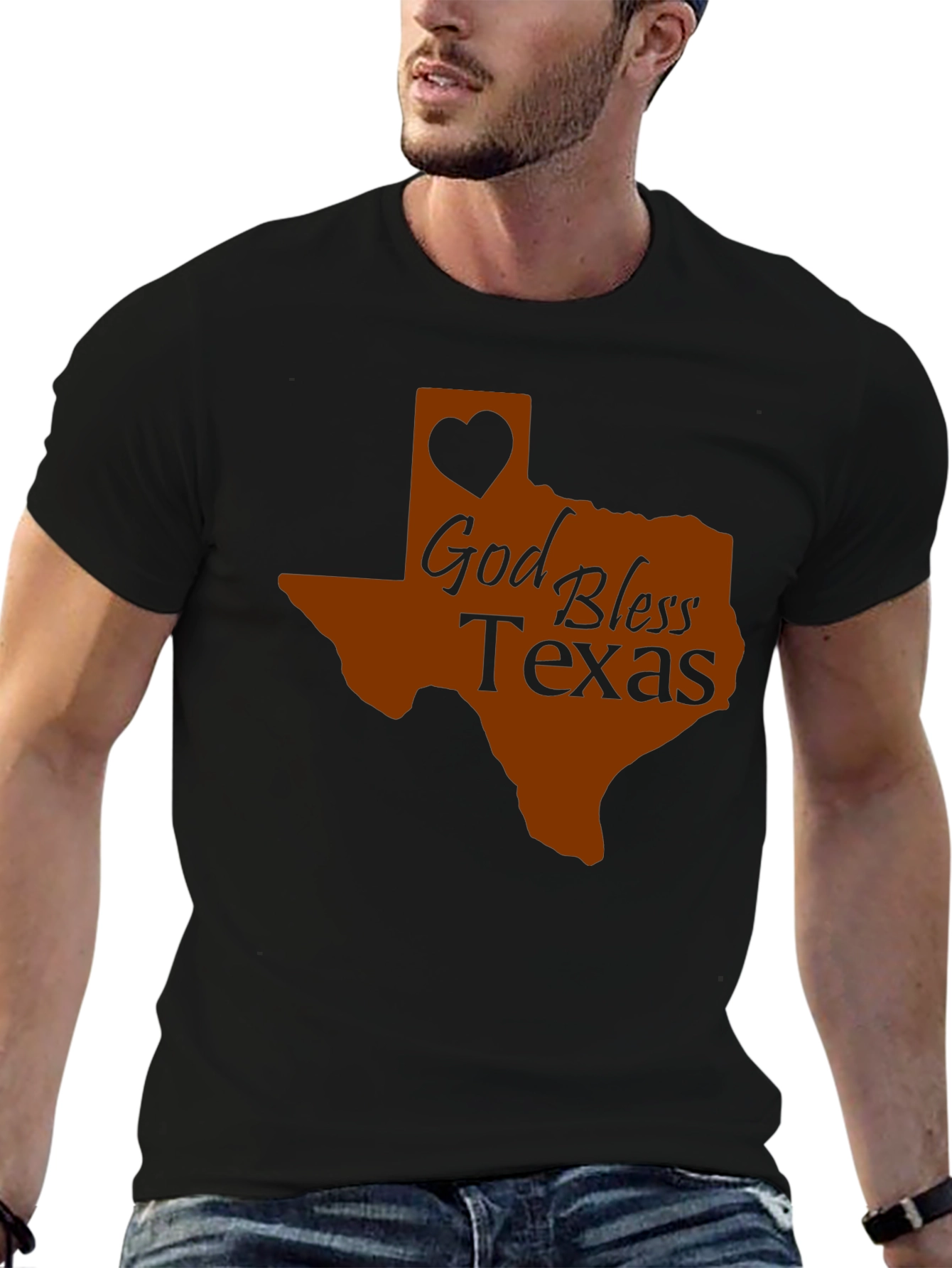 God Bless Texas Graphic Tee