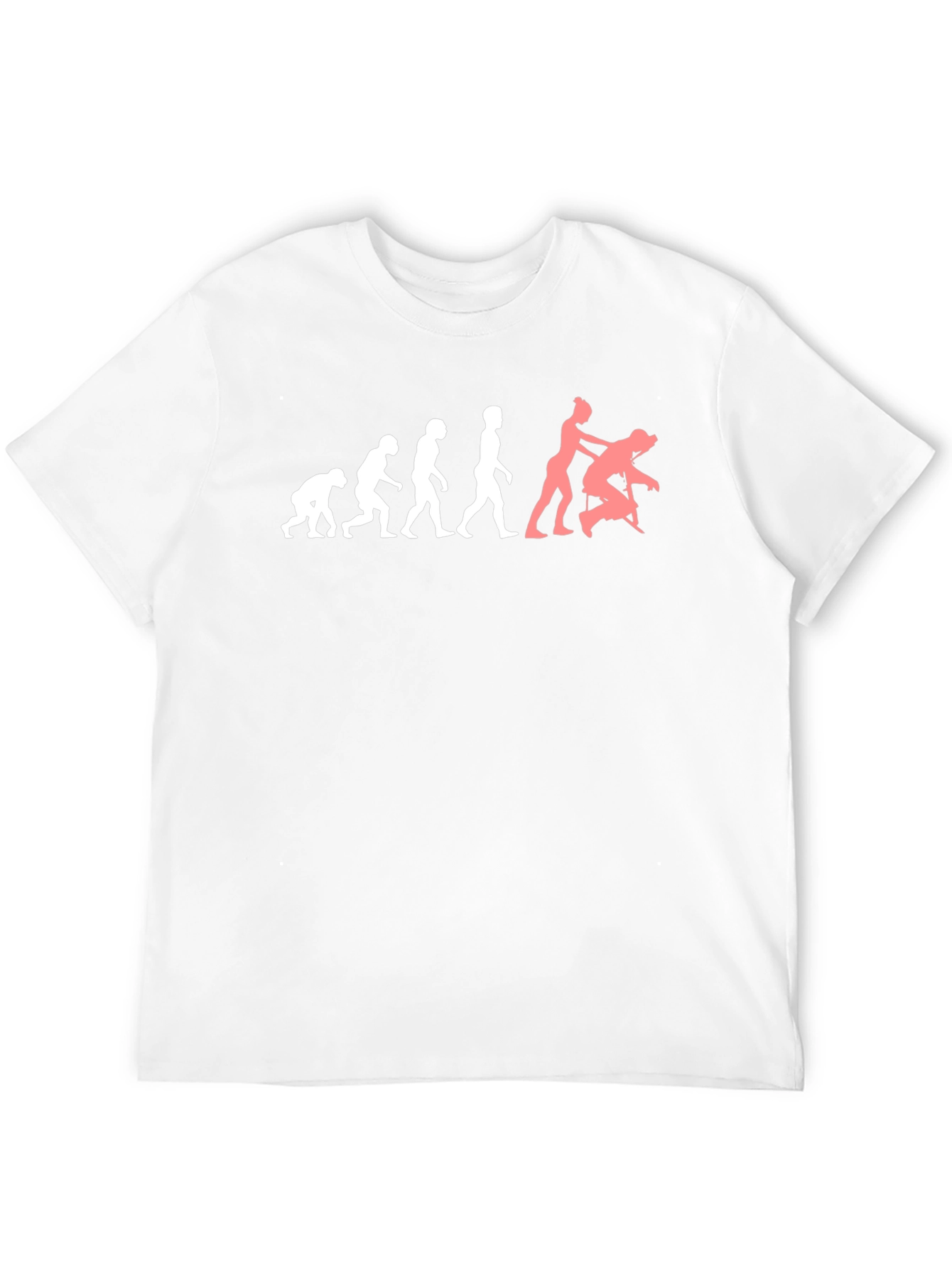 Evolution of Massage T-Shirt - Funny Graphic Tee