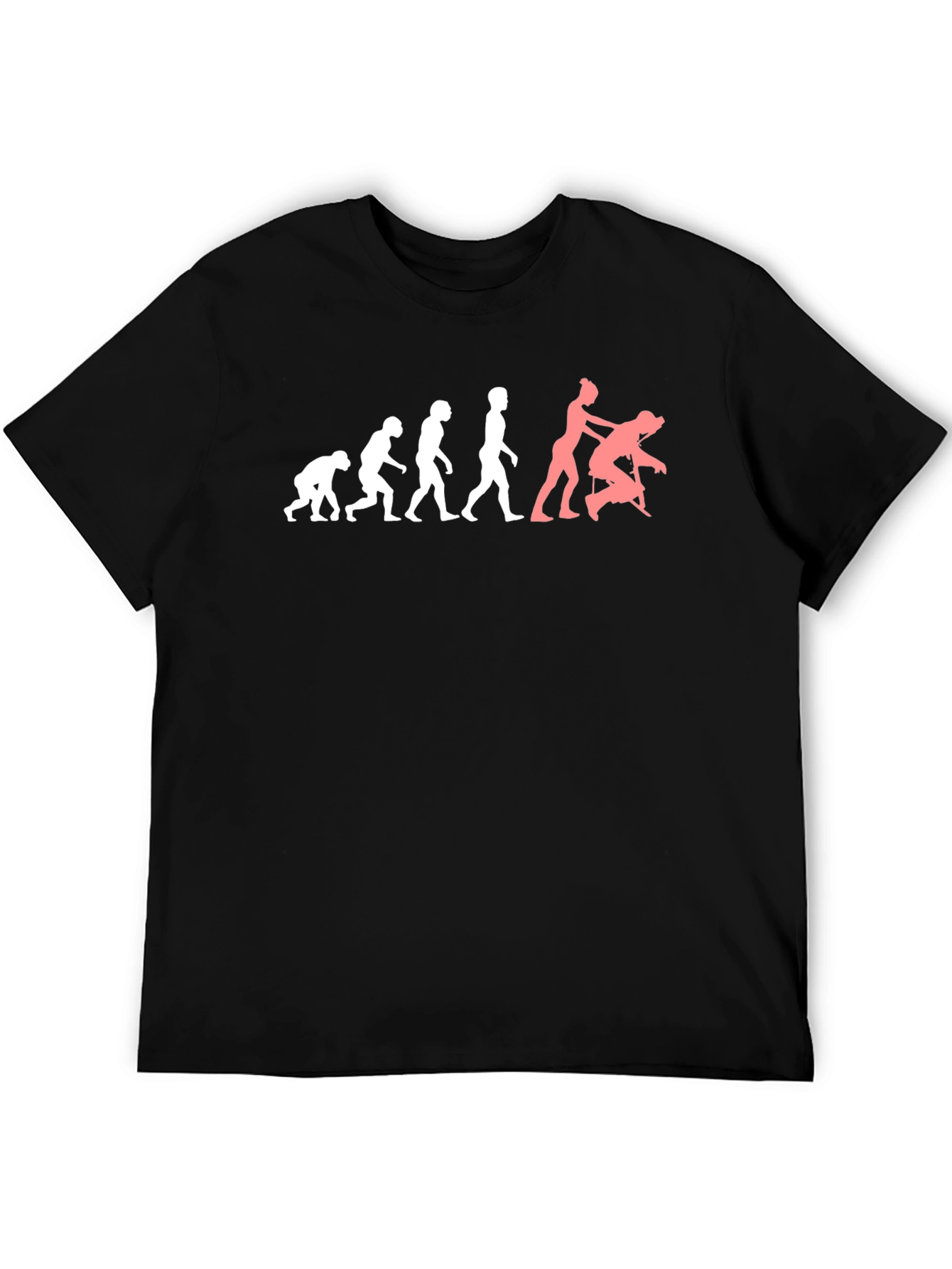 Evolution of Massage T-Shirt - Funny Graphic Tee