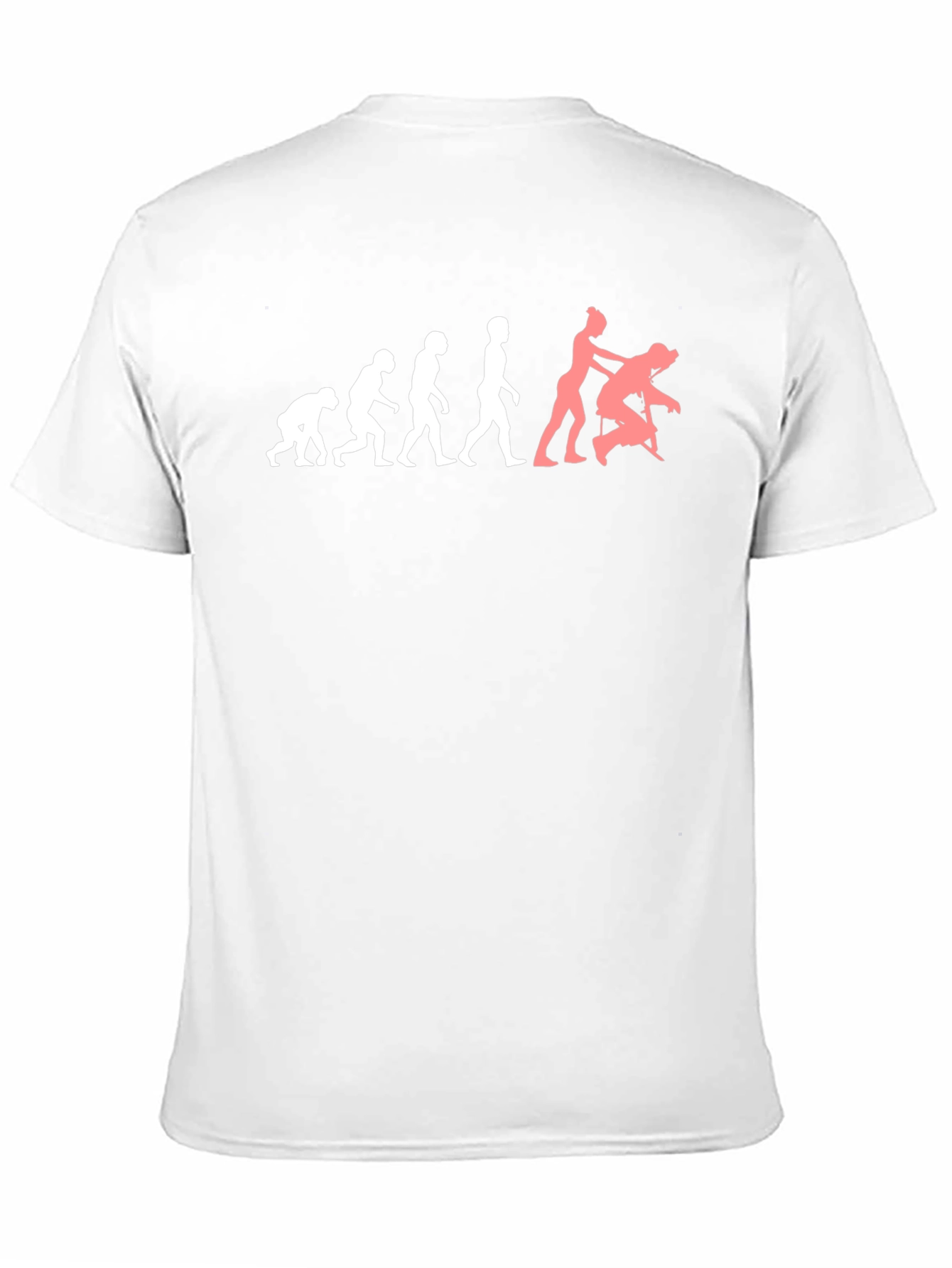Evolution of Massage T-Shirt - Funny Graphic Tee