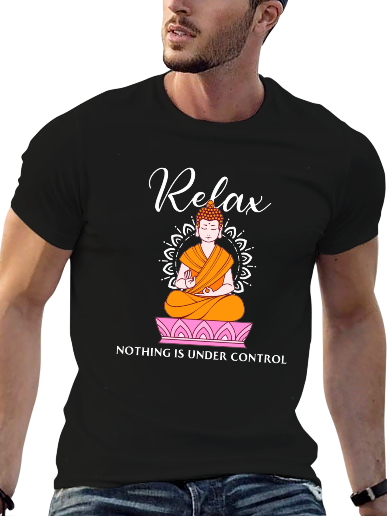 Relax Buddha Graphic Tee