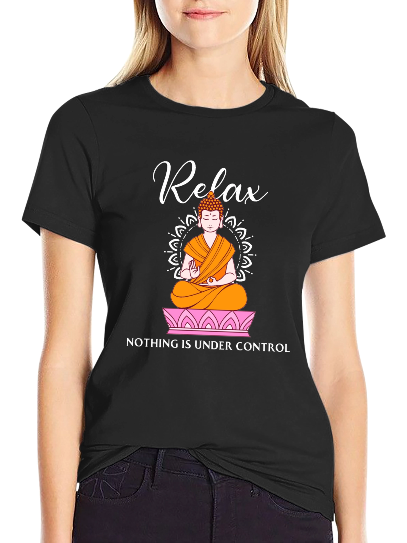 Relax Buddha Graphic Tee