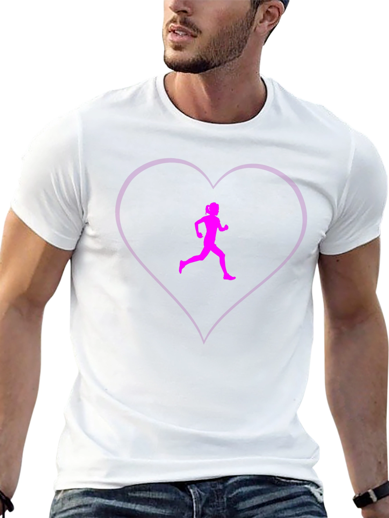 Runners Heart T-Shirt - Love to Run!