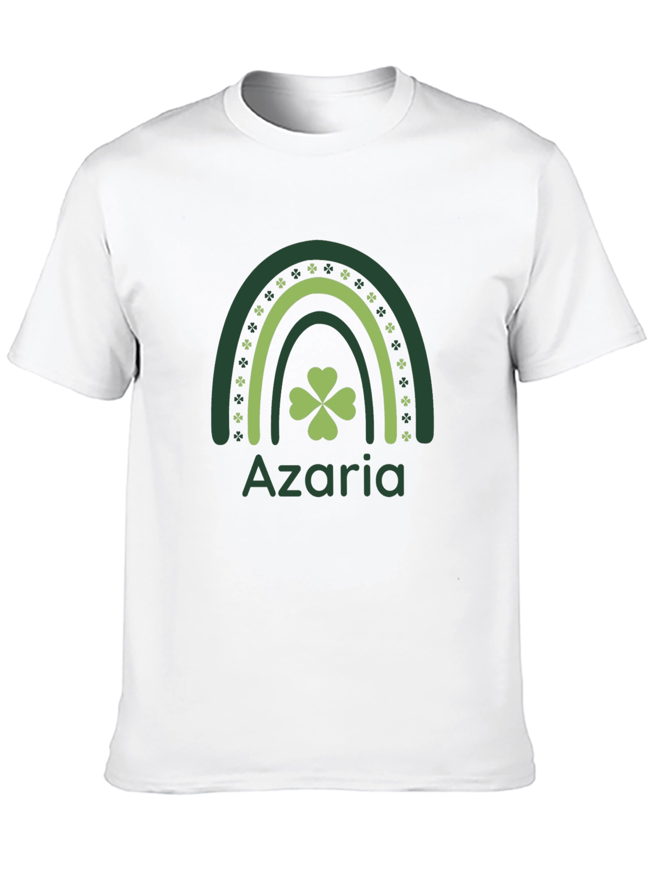 Azaria Shamrock Rainbow St. Patricks Day T-Shirt