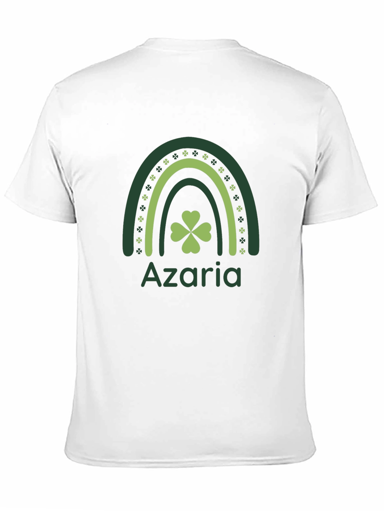Azaria Shamrock Rainbow St. Patricks Day T-Shirt