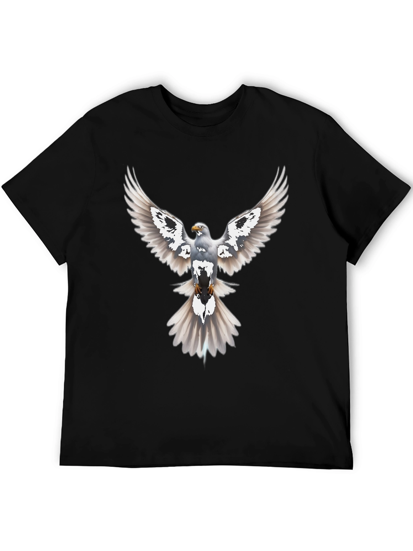 Dove Graphic Black T-Shirt
