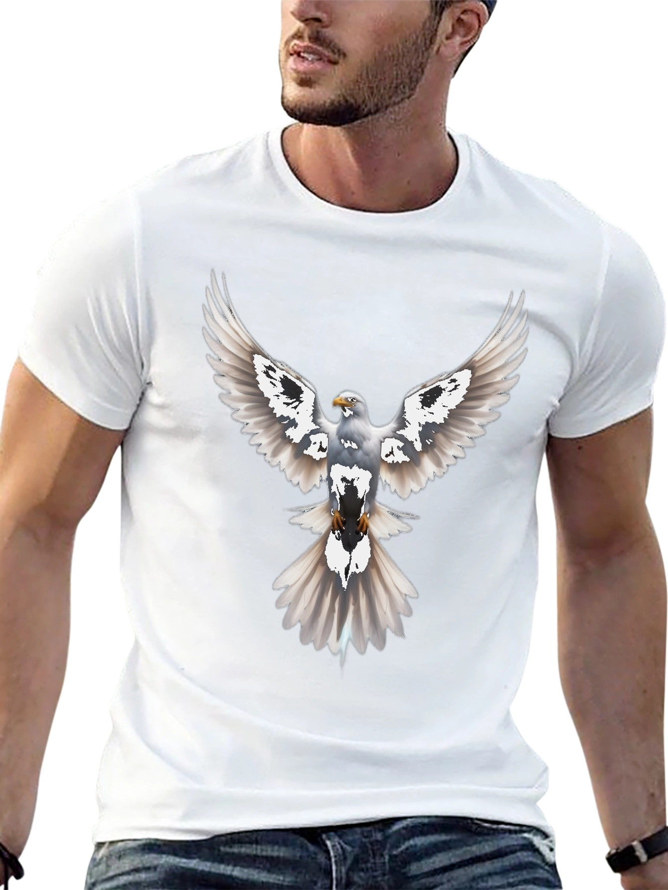 Dove Graphic Black T-Shirt