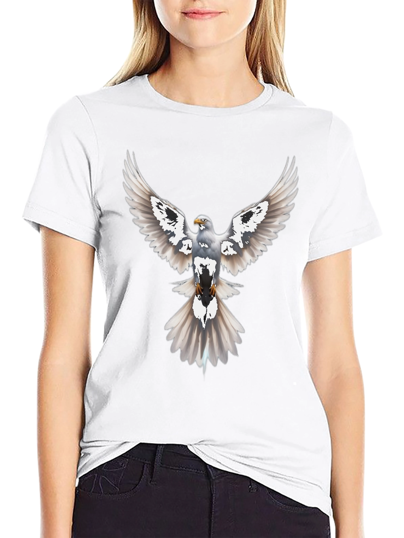 Dove Graphic Black T-Shirt