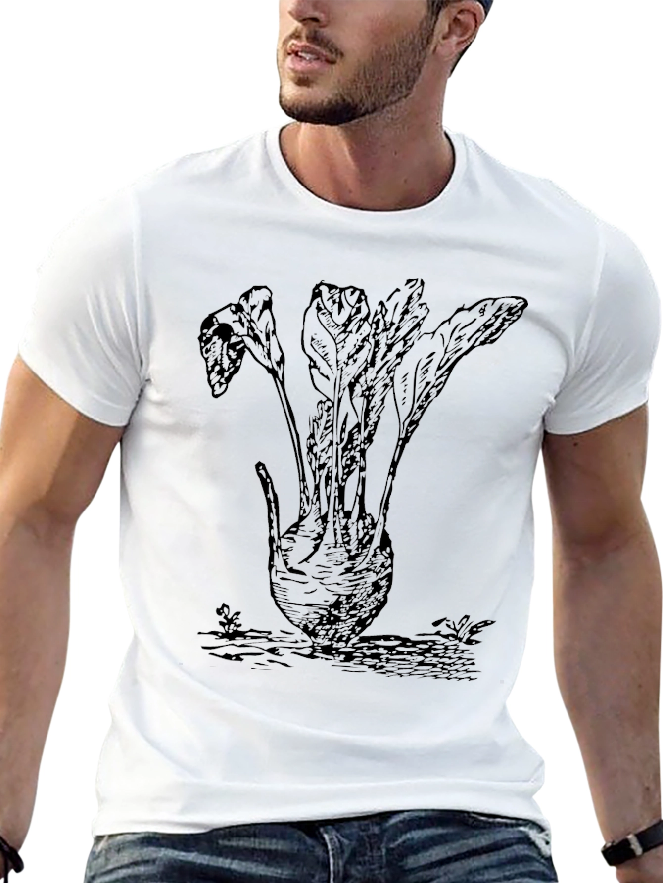 Botanical Beet Graphic Tee - Unisex