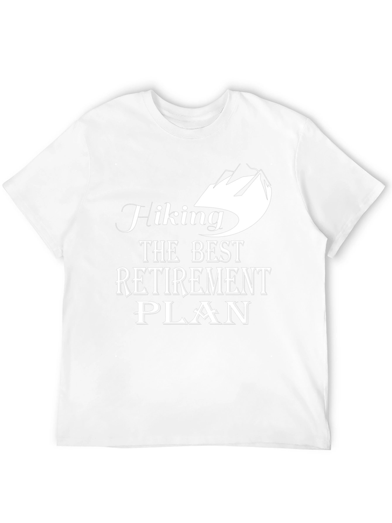 Hiking Retirement Plan Graphic Tee