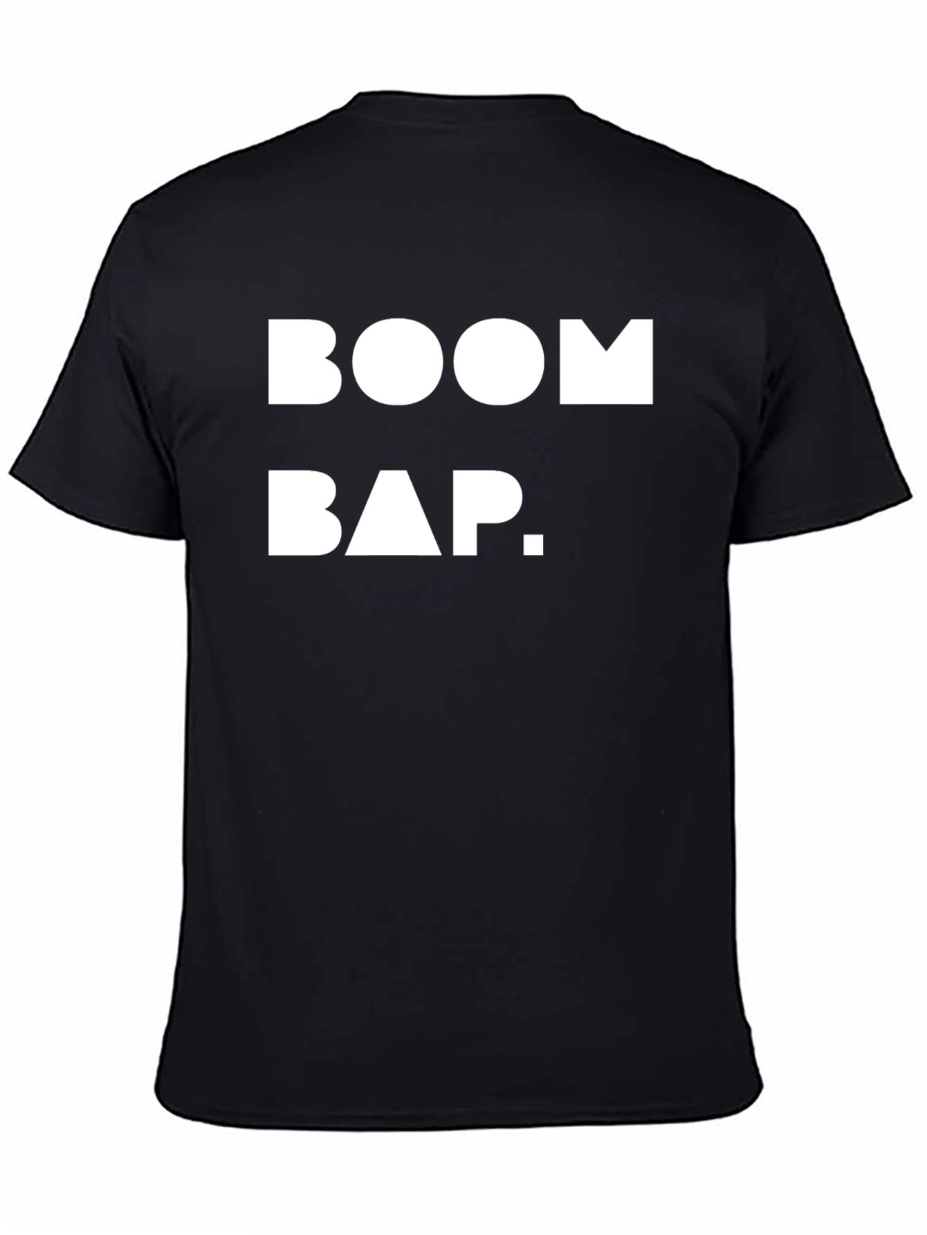 Boom Bap Black T-Shirt - Hip Hop Style