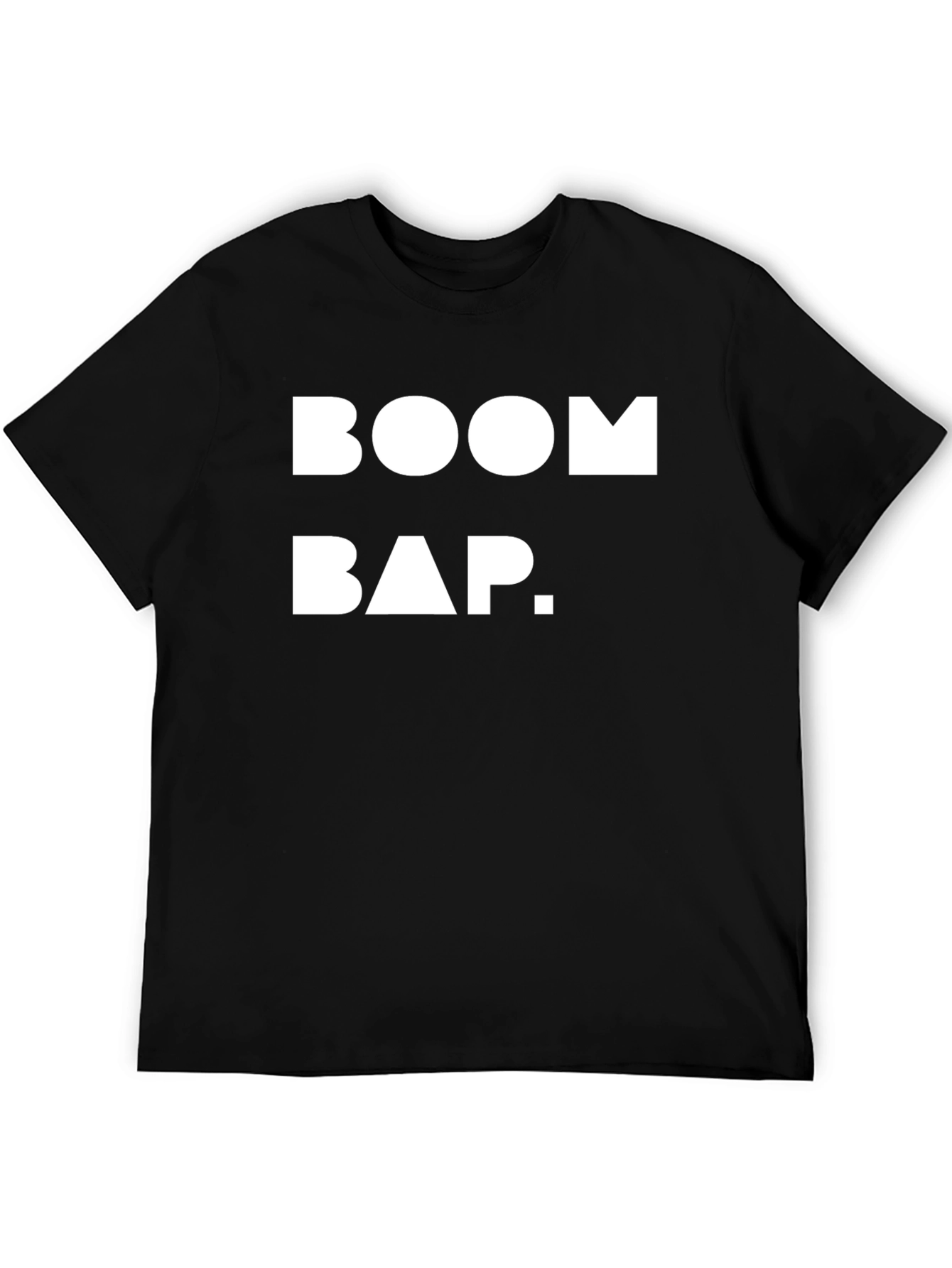 Boom Bap Black T-Shirt - Hip Hop Style