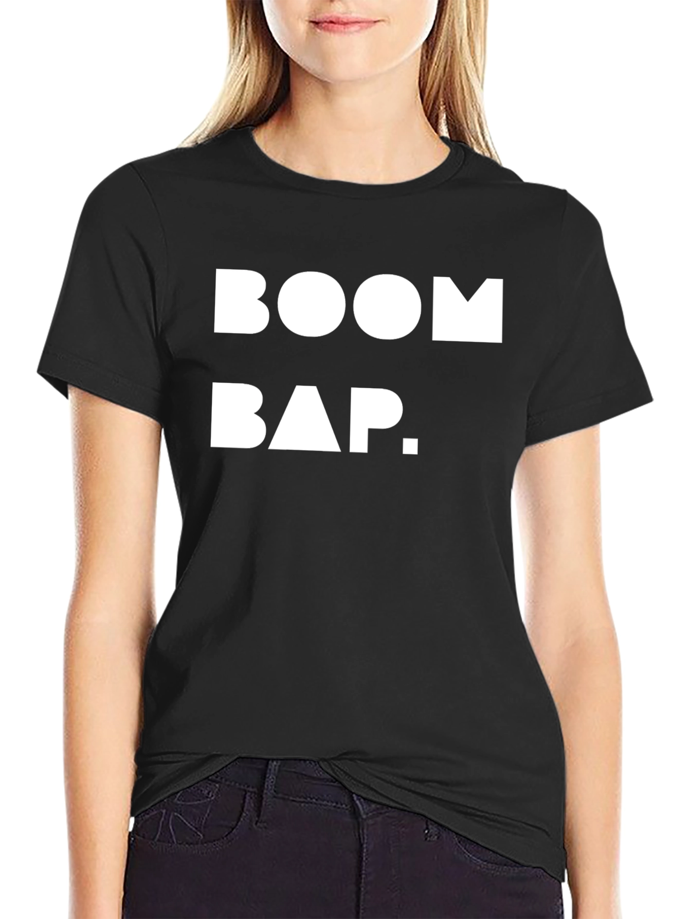 Boom Bap Black T-Shirt - Hip Hop Style