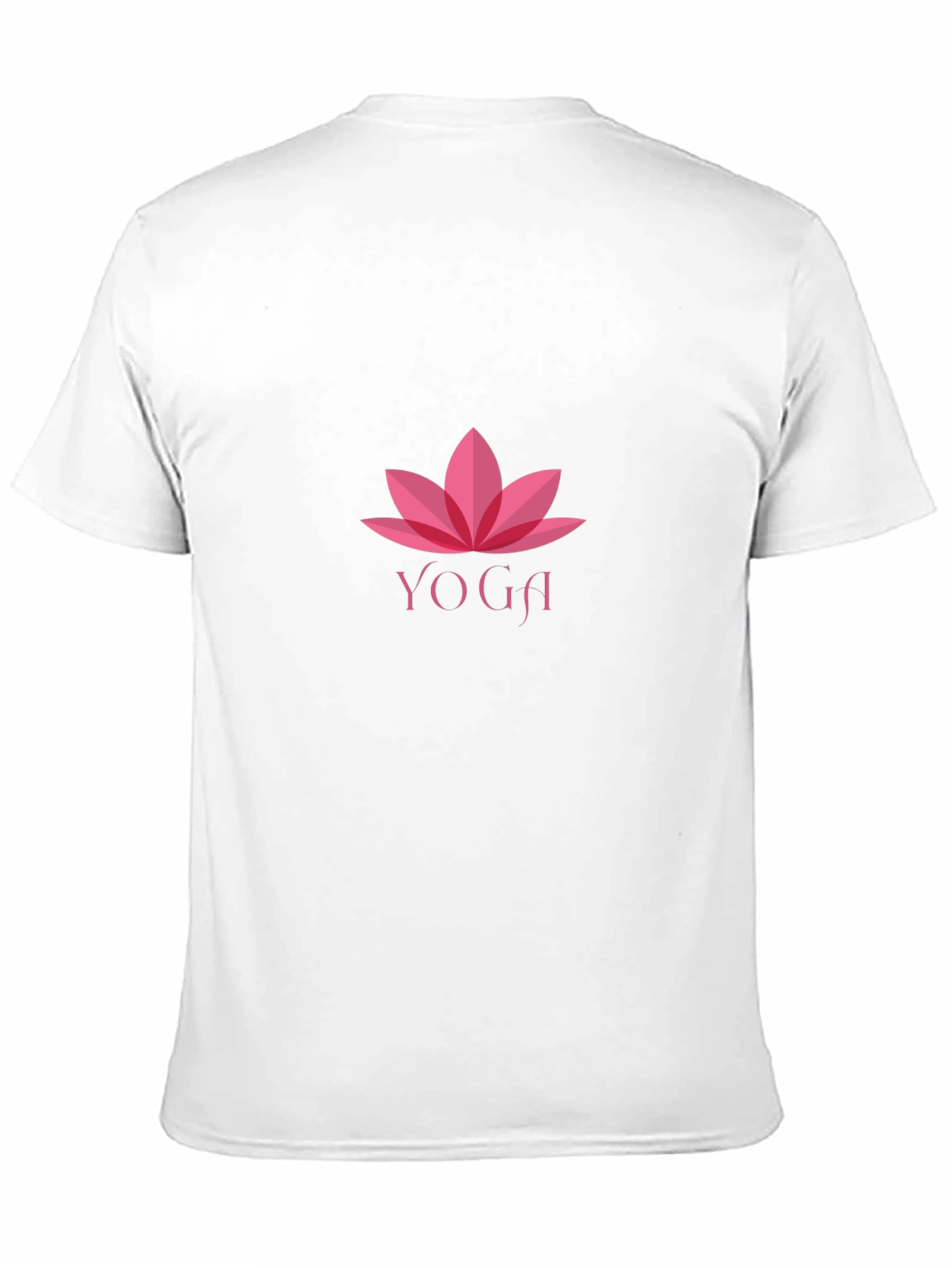 Yoga Lotus Flower Graphic T-Shirt