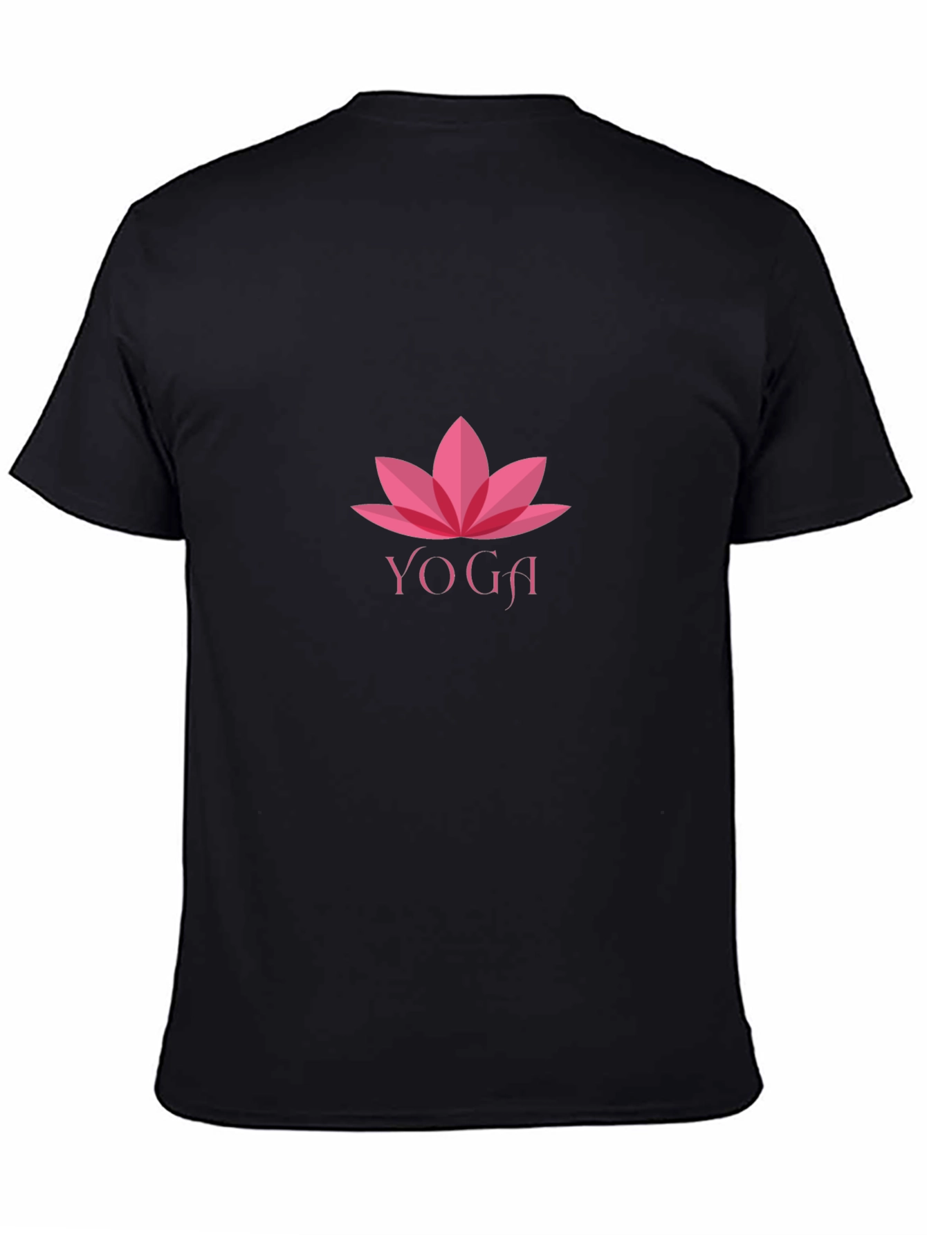 Yoga Lotus Flower Graphic T-Shirt