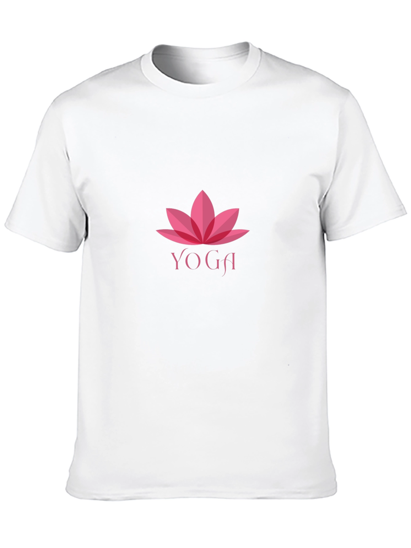 Yoga Lotus Flower Graphic T-Shirt
