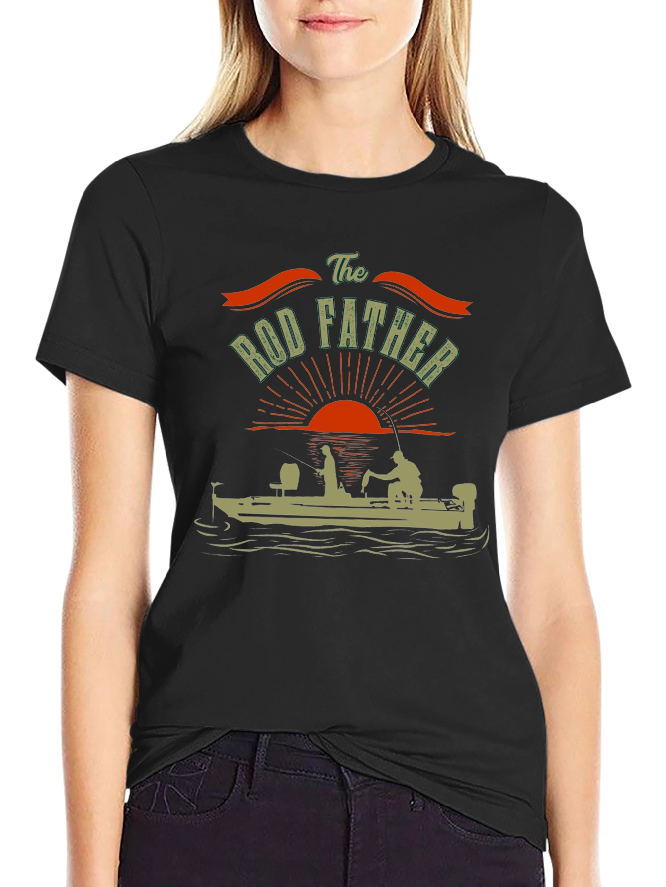 The Rod Father Fishing T-Shirt