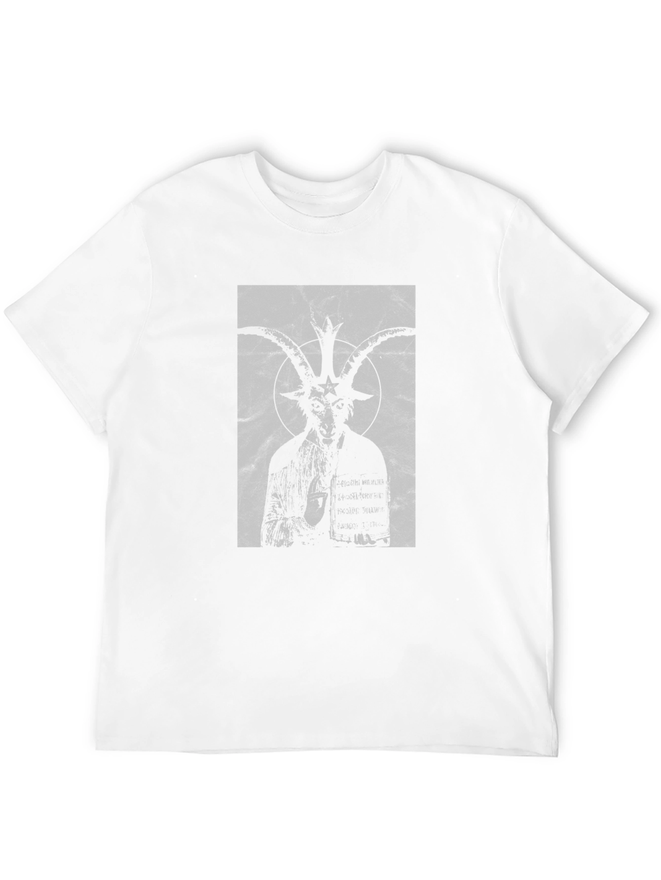 Baphomet Graphic Tee - Dark Occult Shirt