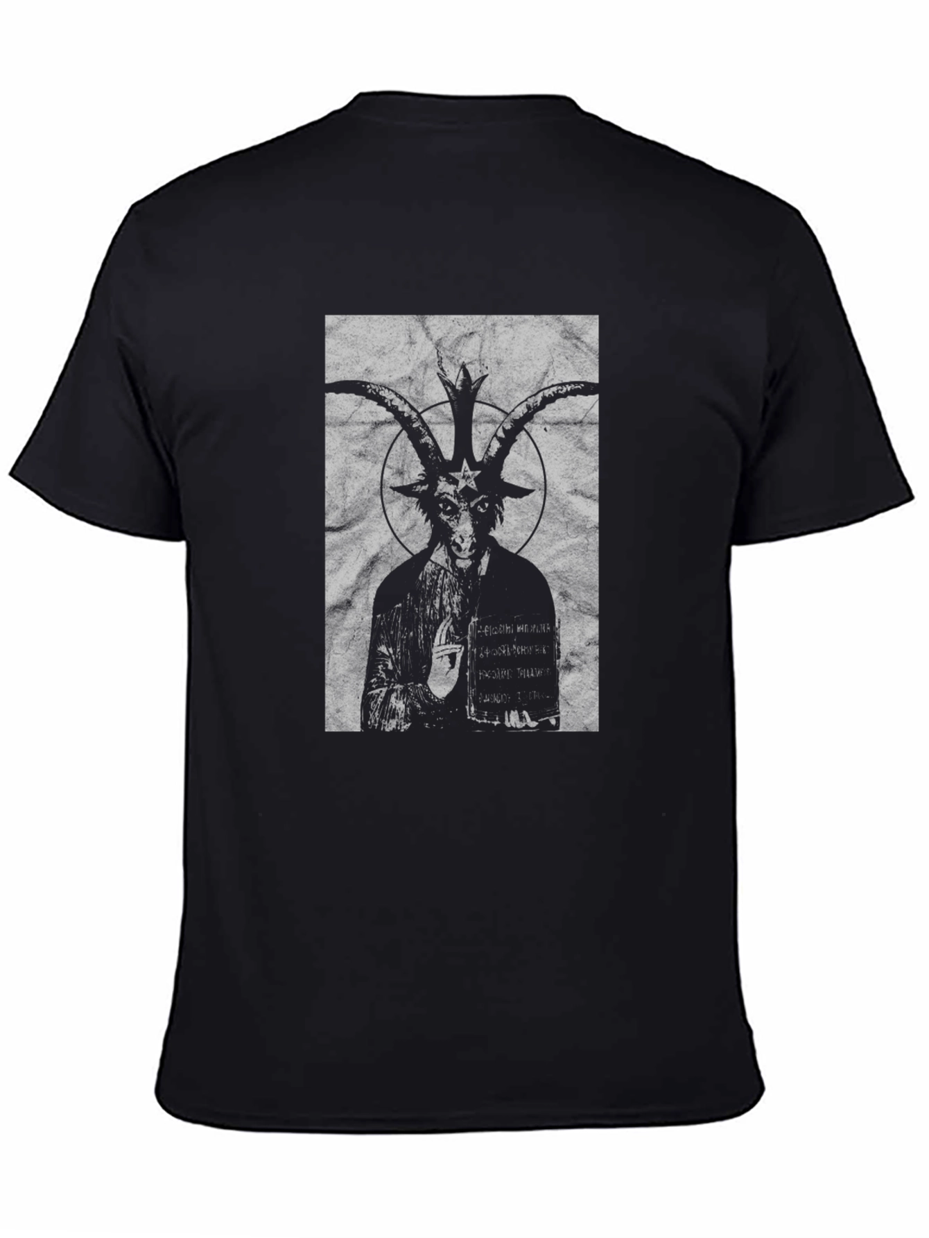 Baphomet Graphic Tee - Dark Occult Shirt