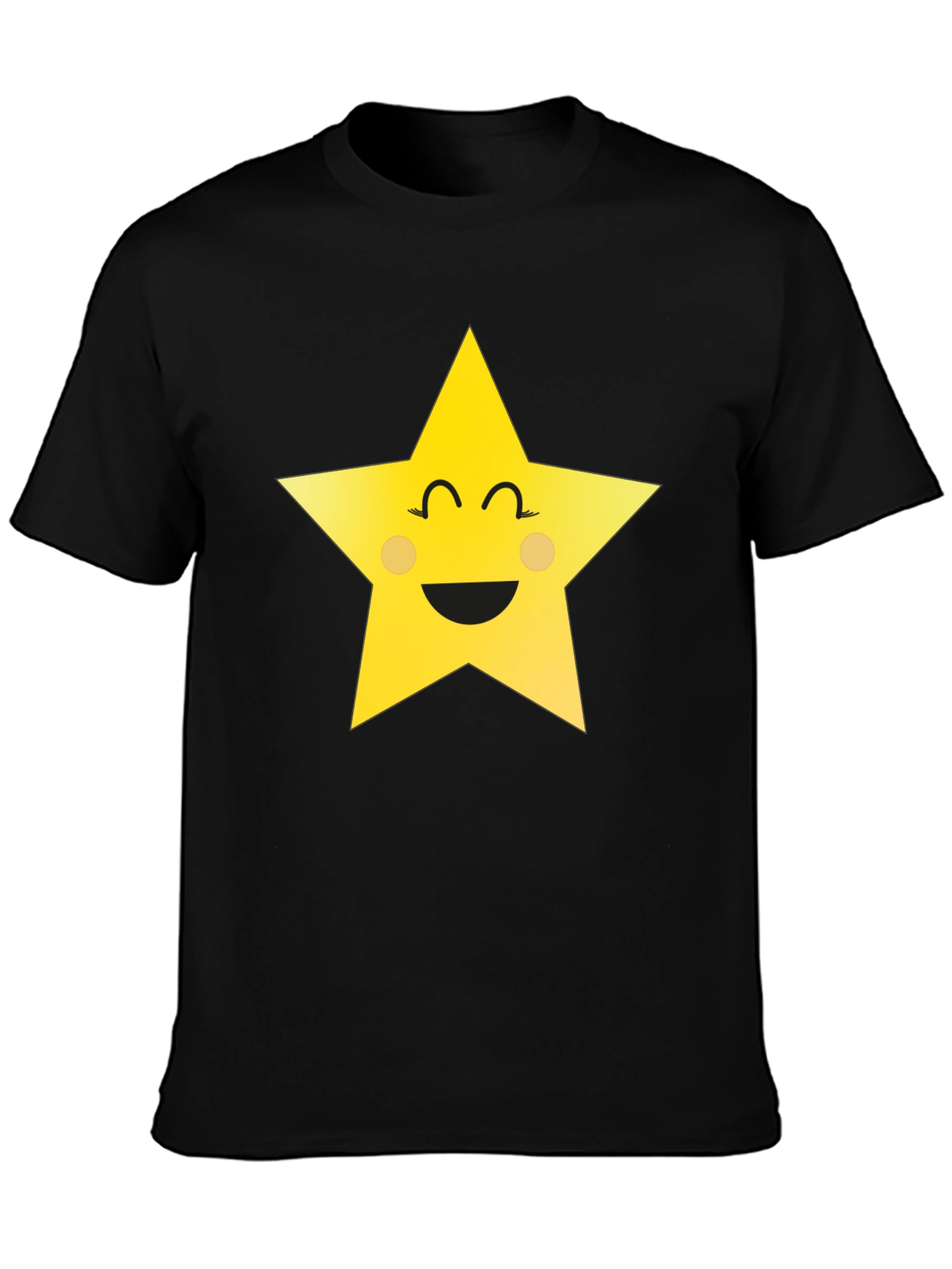 Smiling Star Graphic T-Shirt