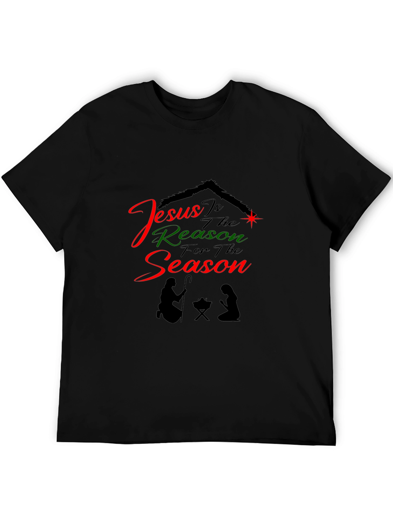 Jesus Is The Reason Black T-Shirt